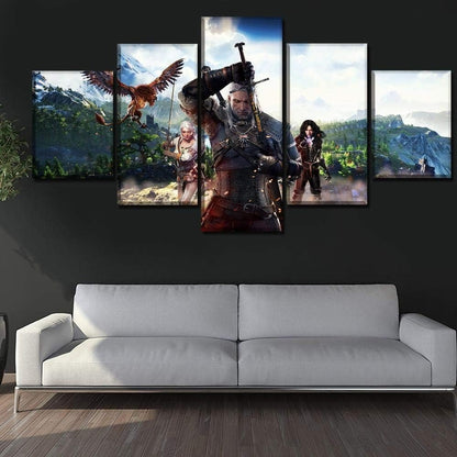 The Witcher 3 Wall Art Canvas