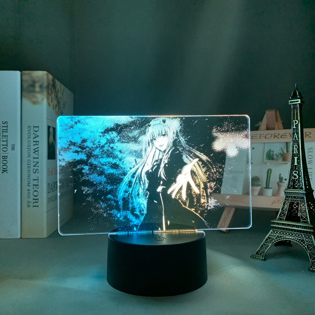 Two Tone Darling In The Franxx Zero Two 3D Lamp