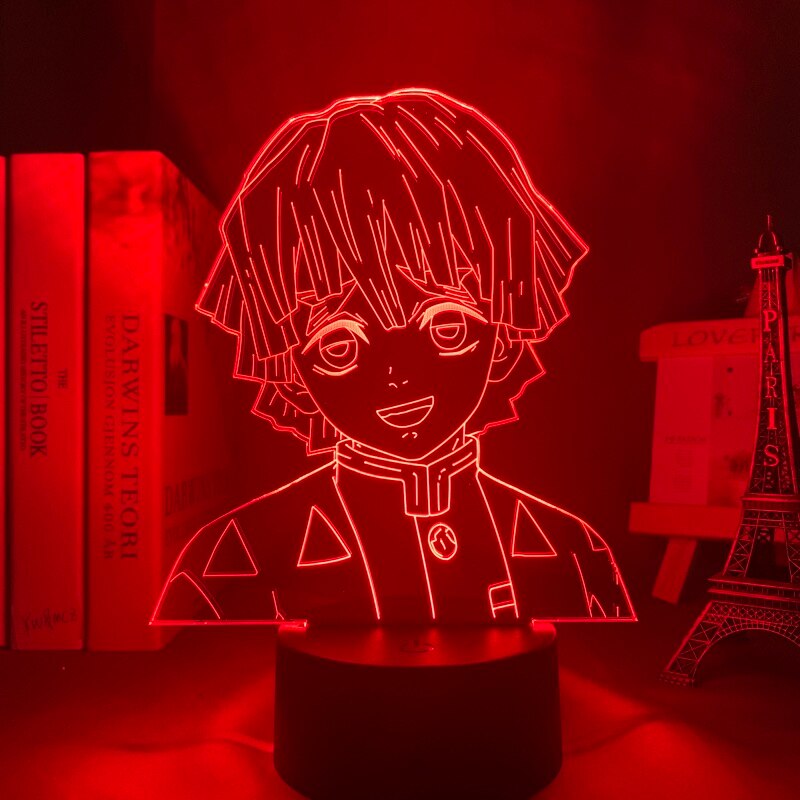 Kimetsu No Yaiba Zenitsu Agatsuma 3D Lamp