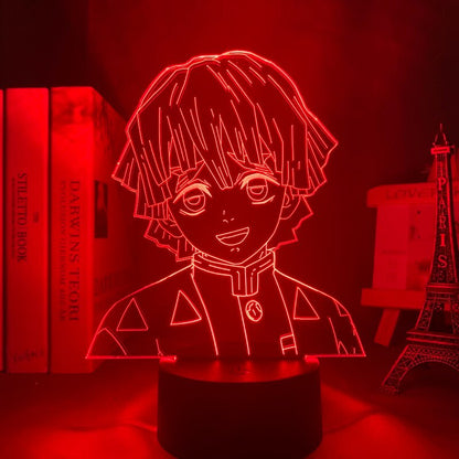 Kimetsu No Yaiba Zenitsu Agatsuma 3D Lamp