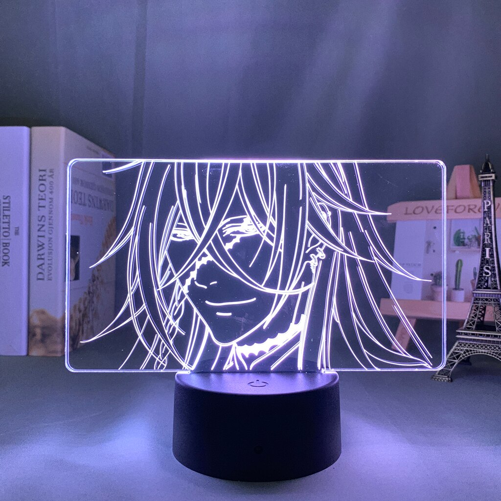 Anime Black Butler Undertaker 3D Lamp