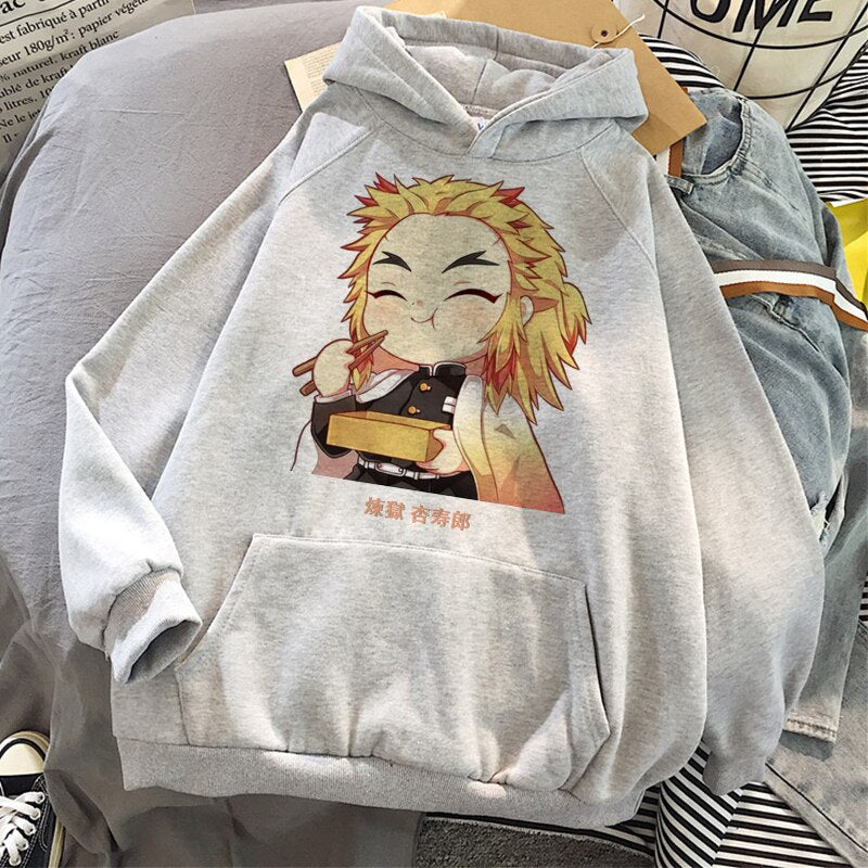 Demon Slayer Rengoku Kyoujurou Hoodies