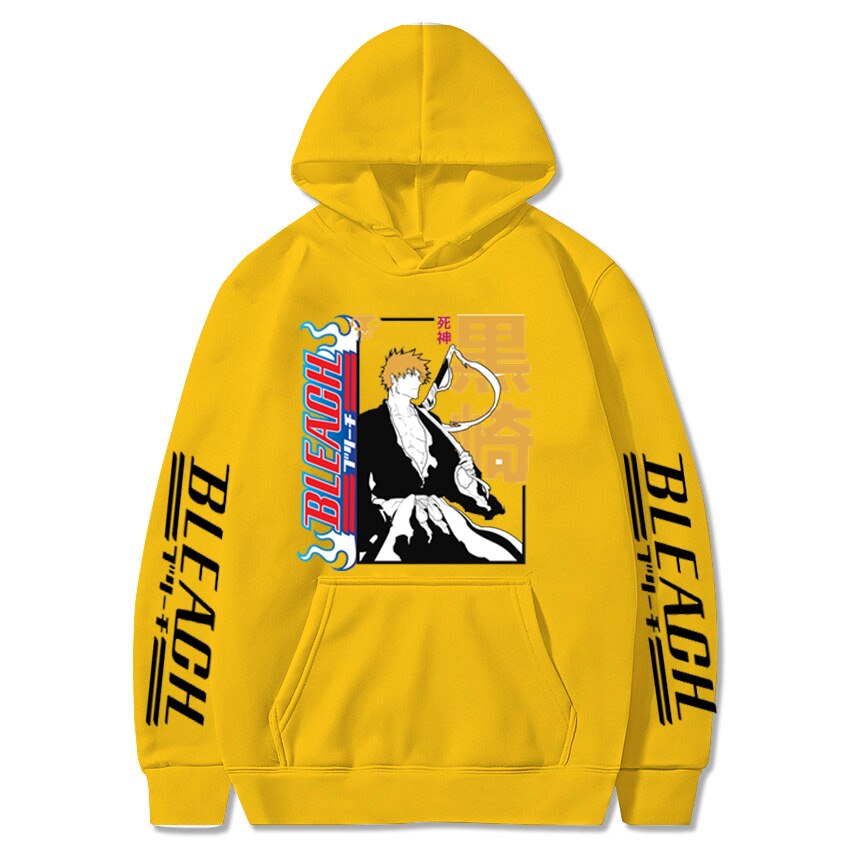 Bleach Kurosaki Ichigo Printed Hoodie