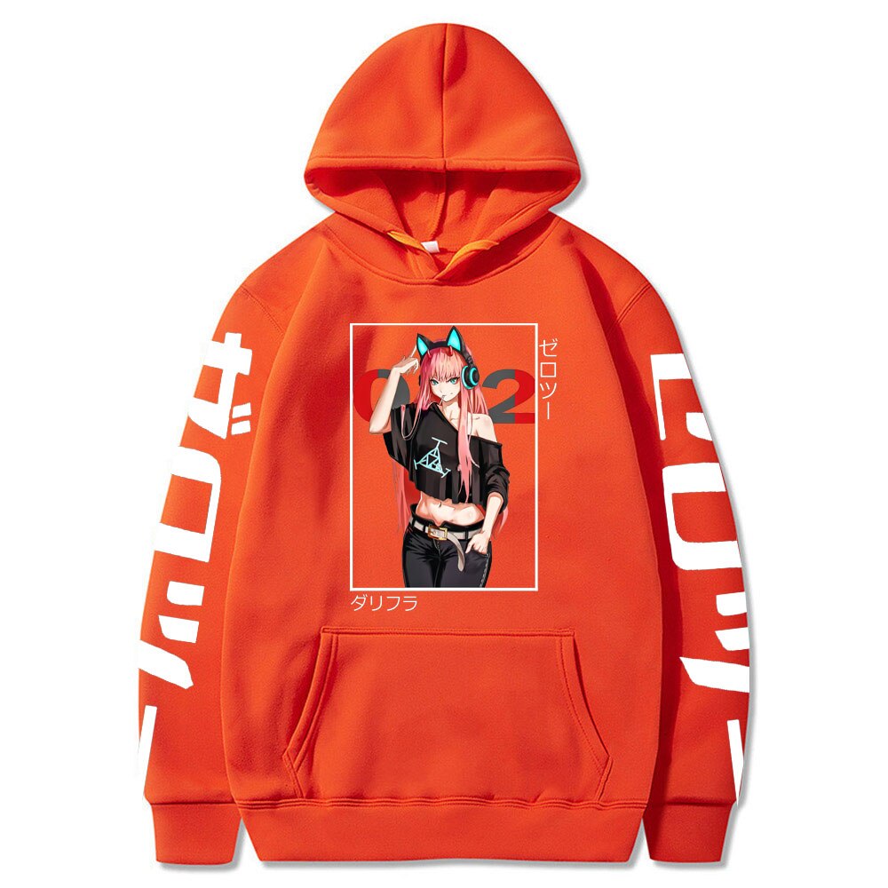 Darling In The Franxx Print Hoodie