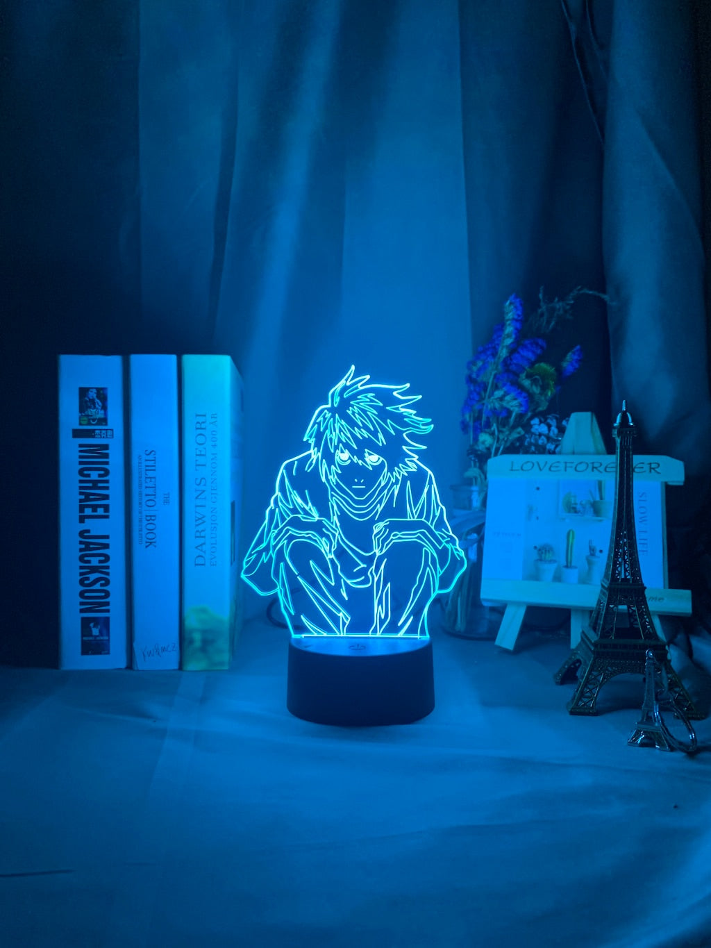 Death Note L Lawliet 3D Lamp