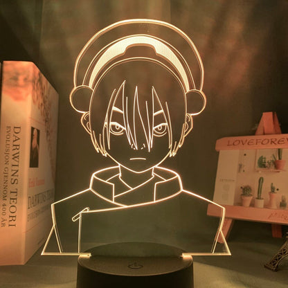 Avatar The Last Airbender Toph Beifong 3D Lamp