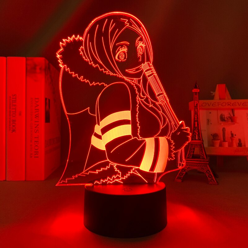 Hibana Fire Force 3D lamp