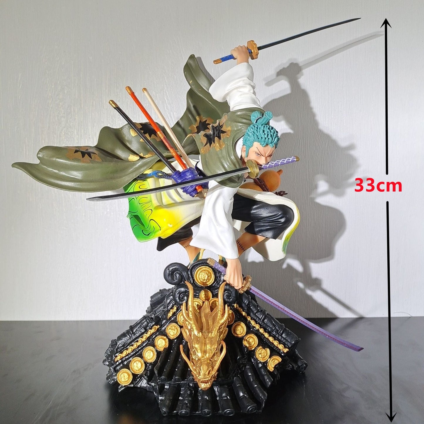 One Piece Roronoa Zoro Three-Knife Action Figure