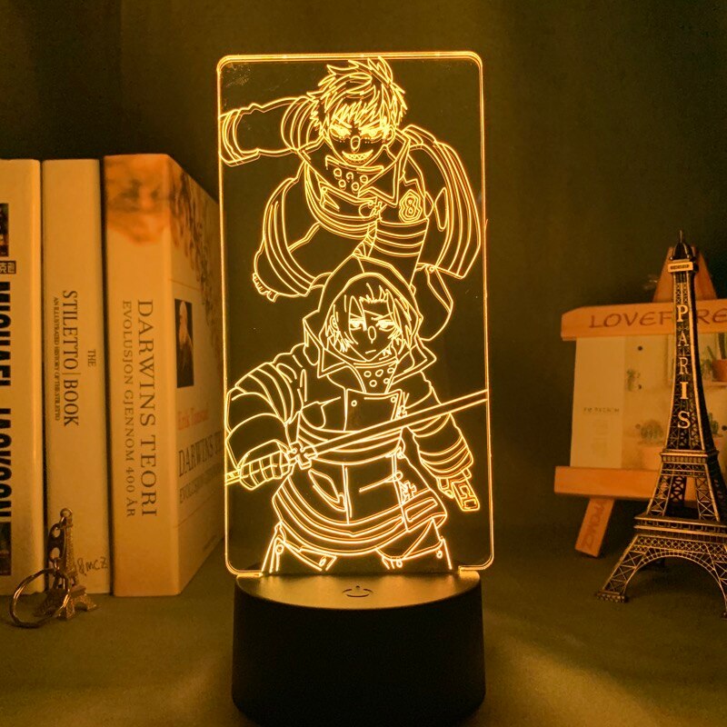 Fire Force 3D Lamp