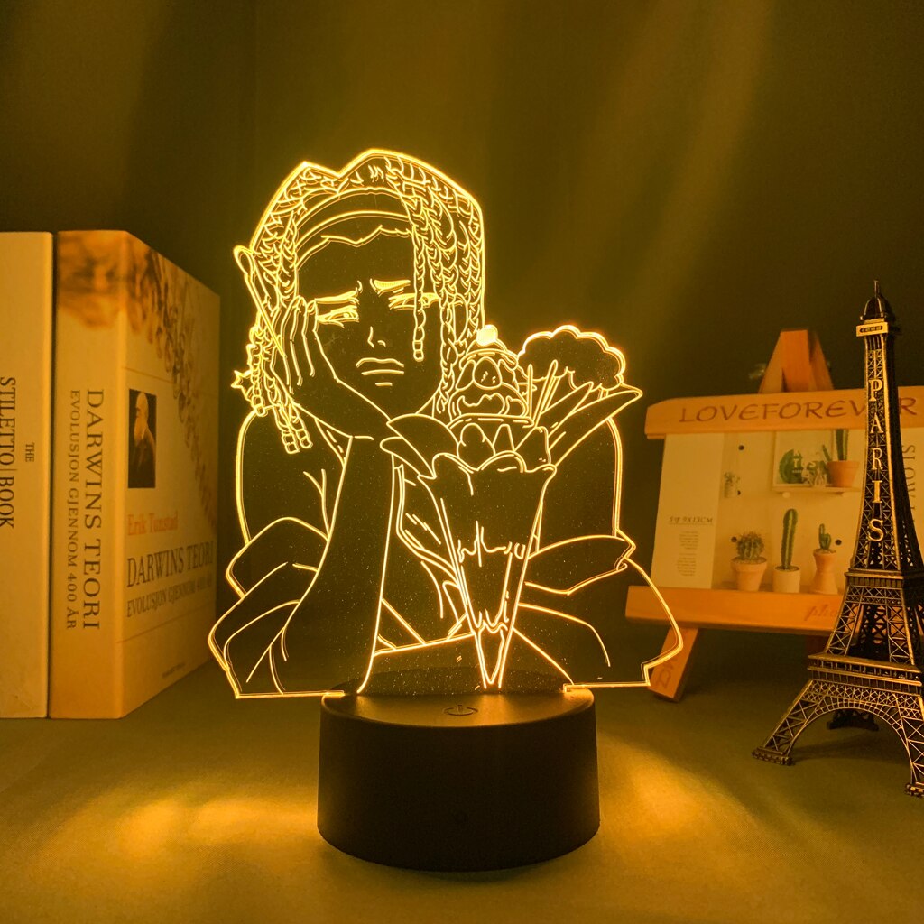 Cowboy Bebop Faye 3D Lamp