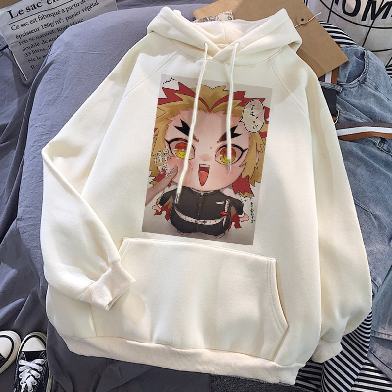 Demon Slayer Rengoku Kyoujurou Hoodies