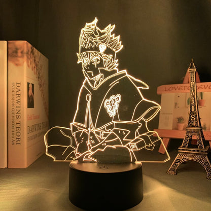 Anime Black Clover Asta 3 Lamp