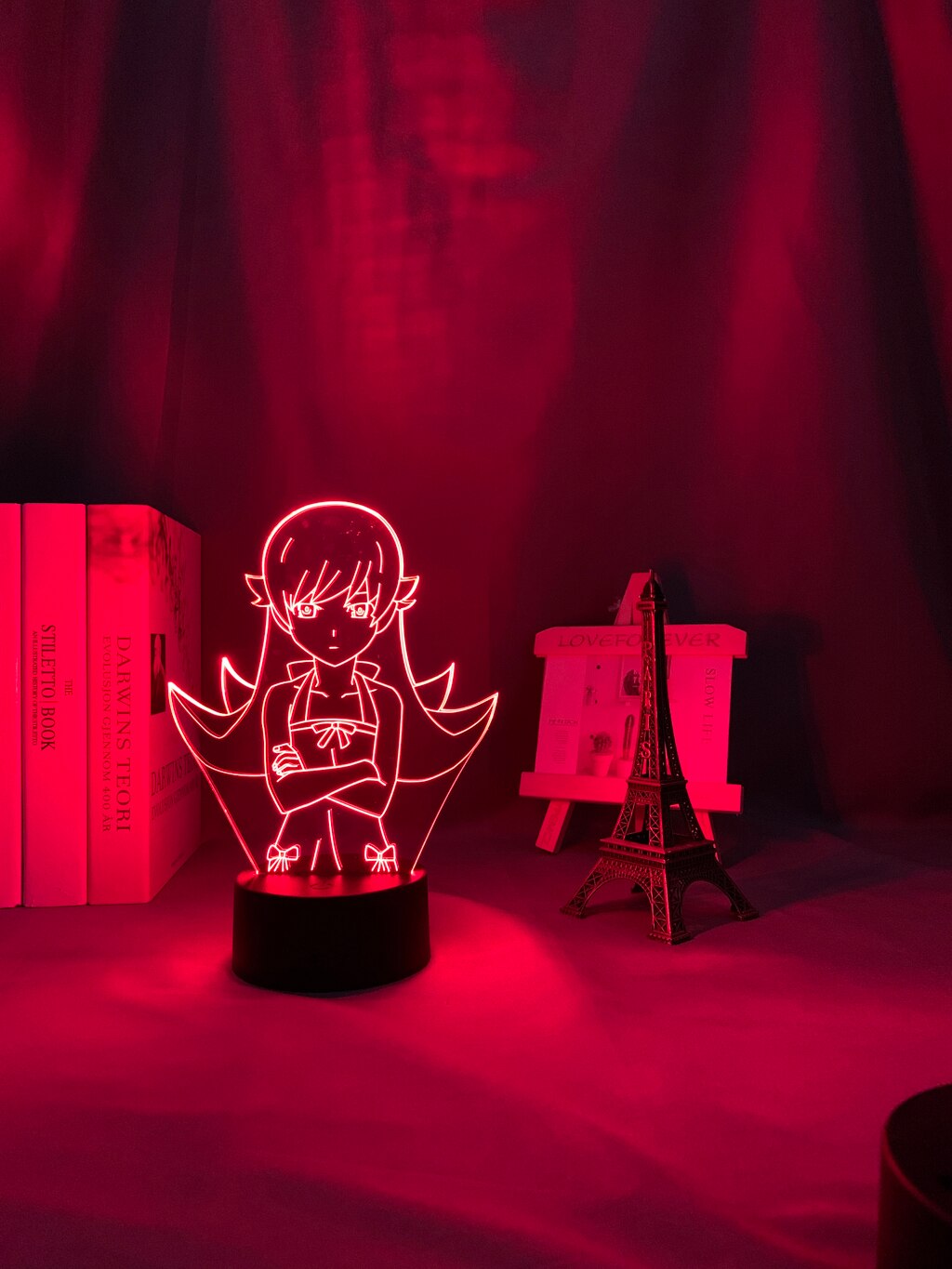 Bakemonogatari Shinobu Oshino 3D Lamp