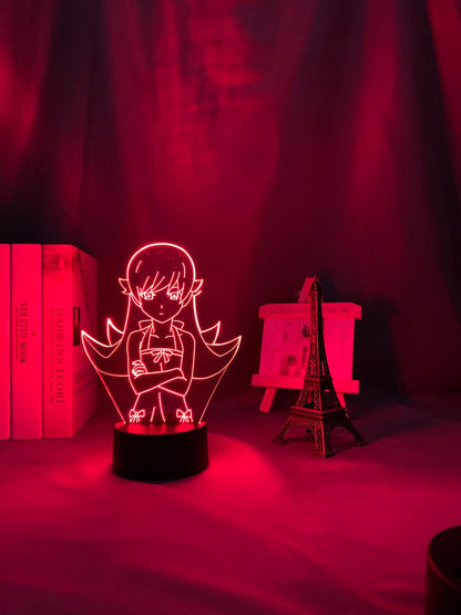 Bakemonogatari Shinobu Oshino 3D Lamp