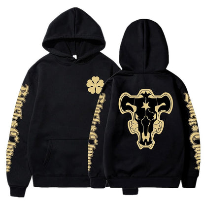 Black Clover Black Bulls Squad Emblem Hoodies