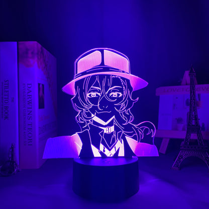 Bungo Stray Dogs Nakahara Chuuya 3D Lamp