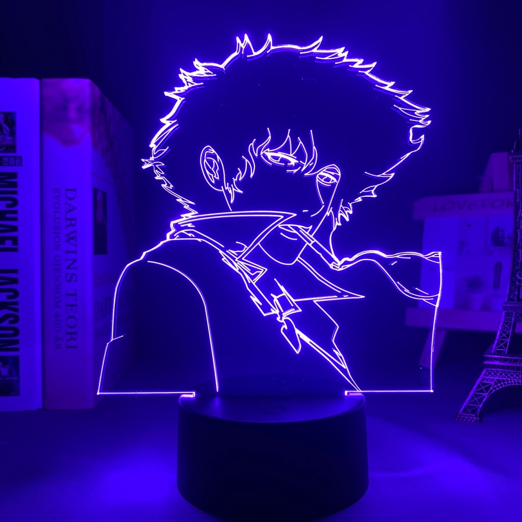 Cowboy Bebop Spike Spiegel 3D Lamp