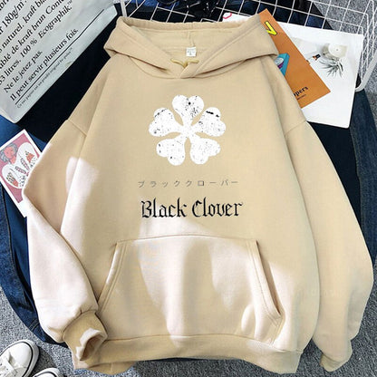 Black Clover Logo Hoodies