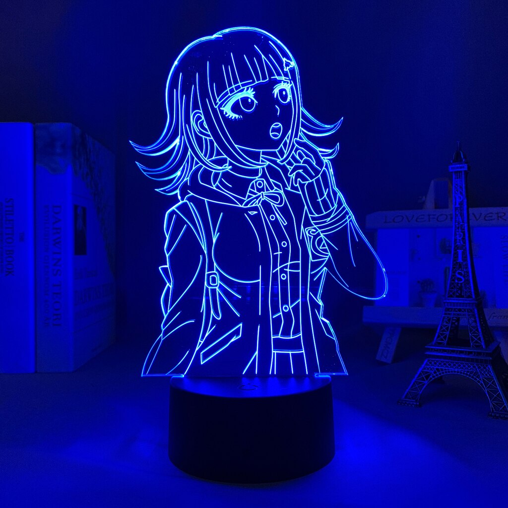 Danganronpa Chiaki Nanami 3D Lamp