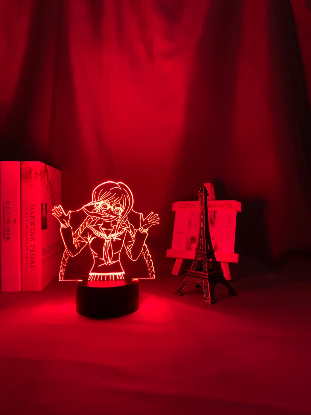 Danganronpa Toko Fukawa 3D Lamp