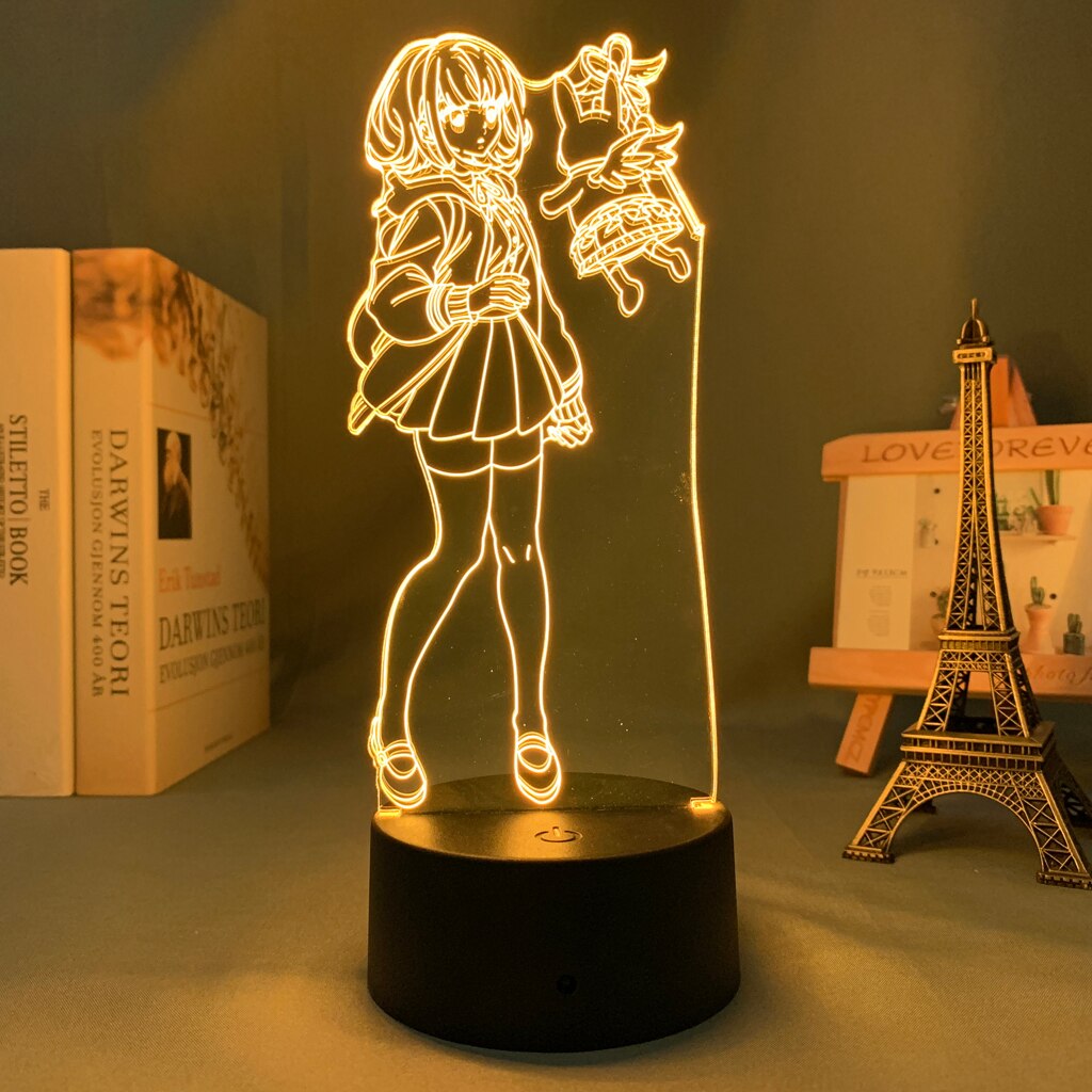 Danganronpa Chiaki Nanami 3D Lamp