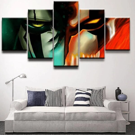 5 Pieces Bleach Wall Art Canvas