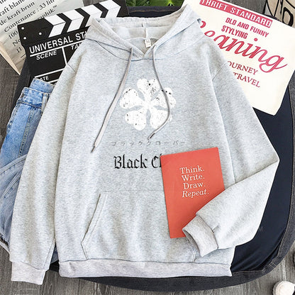 Black Clover Logo Hoodies