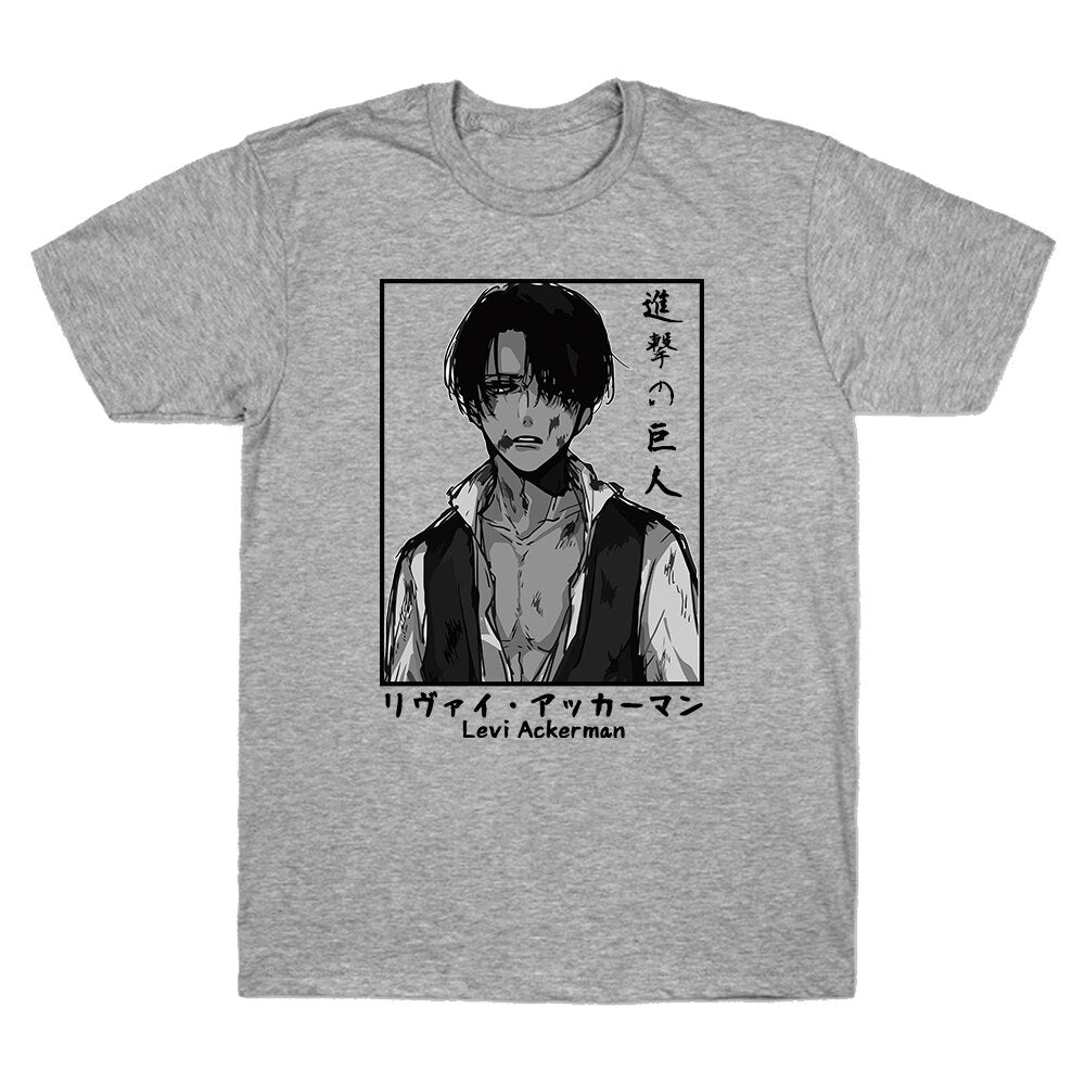 Anime Attack on Titan Round Neck T-Shirt