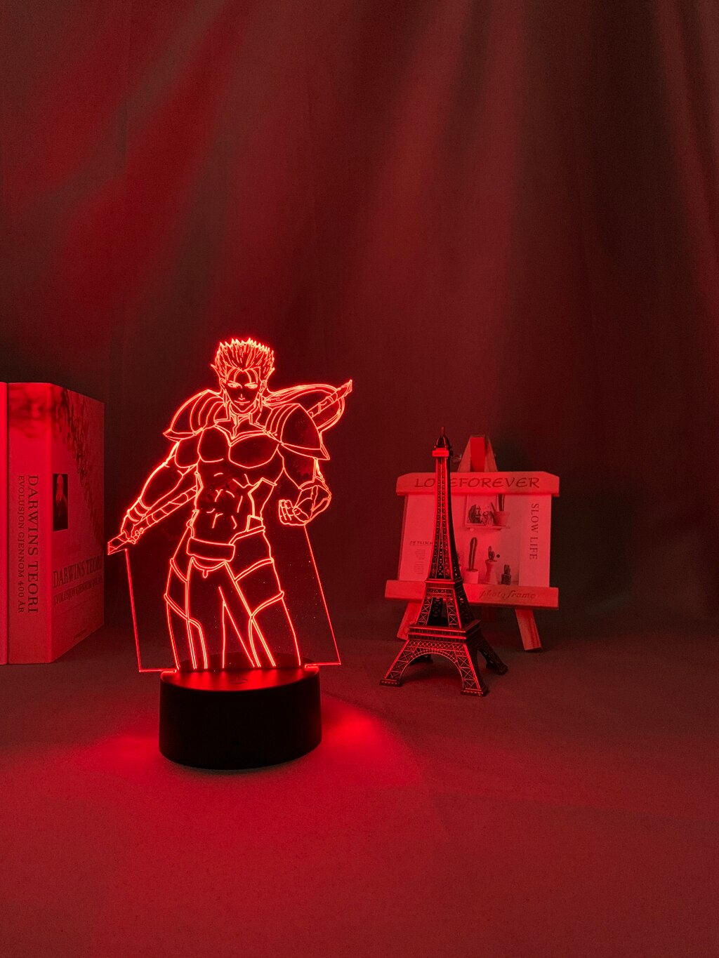 Fate Stay Night Lancer 3D Lamp