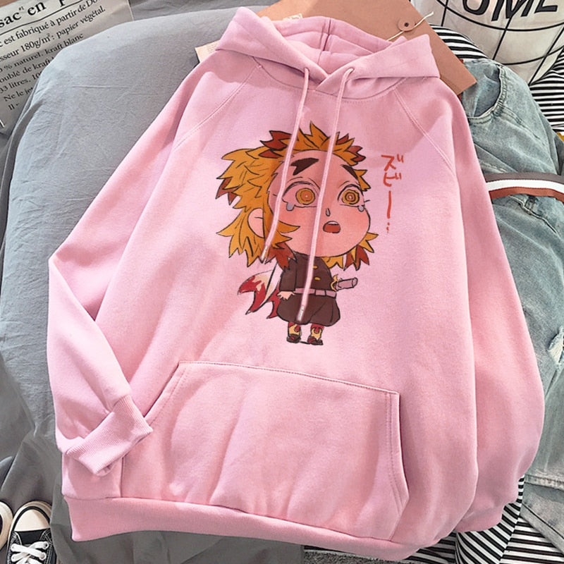 Demon Slayer Rengoku Kyoujurou Hoodies