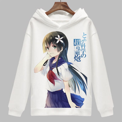 A Certain Scientific Railgun Print Hoodies