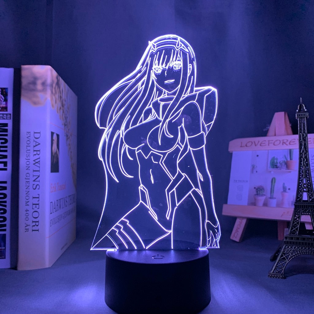 Darling In The Franxx 3D Lamp