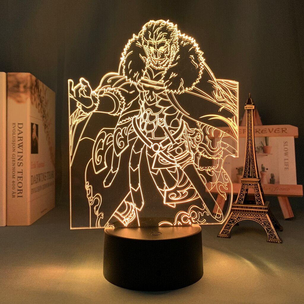 Fate Iskandar 3D Lamp