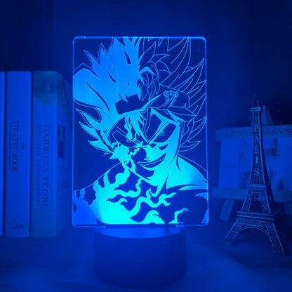 Black Clover Asta 3D Lamp