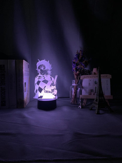 Kimetsu No Yaiba Tanjiro Kamado 3D Lamp