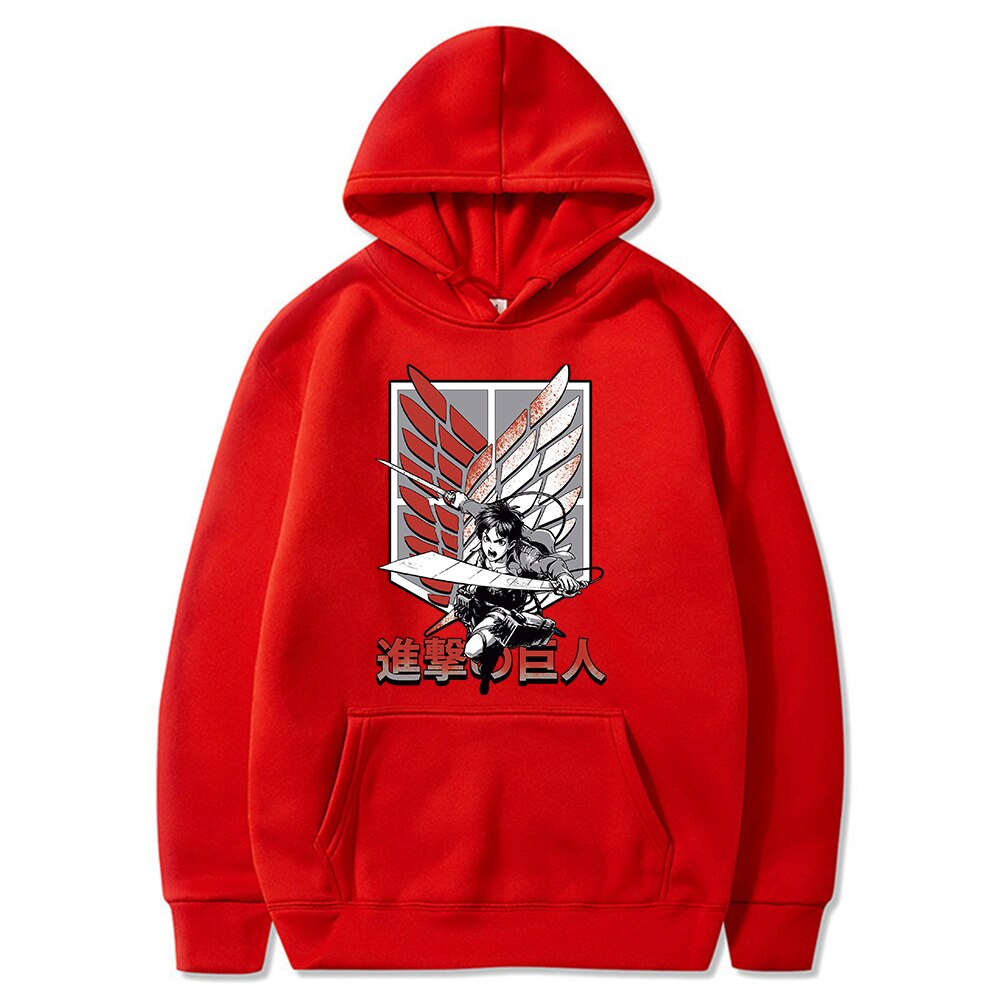 Japanese Anime Hoodies Attack on Titan Hoodie