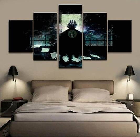 5 Pieces Bleach Wall Art Canvas