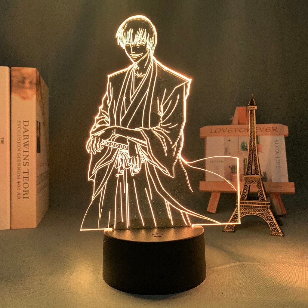 Bleach Gin Ichimaru 3D Lamp