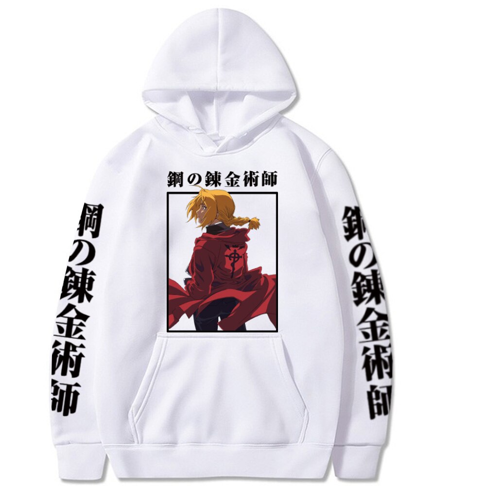 Fullmetal Alchemist Men Hoodies