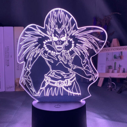 Death Note L Lawliet 3D Lamp