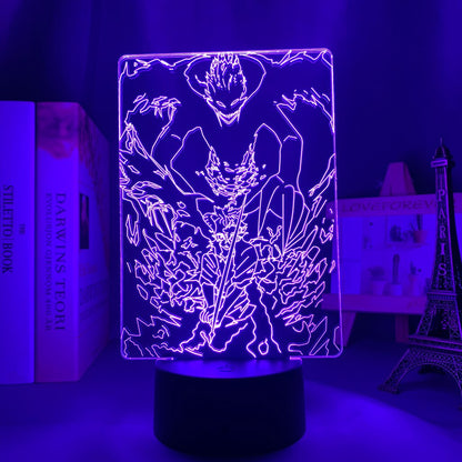 Black Clover 3D Lamp