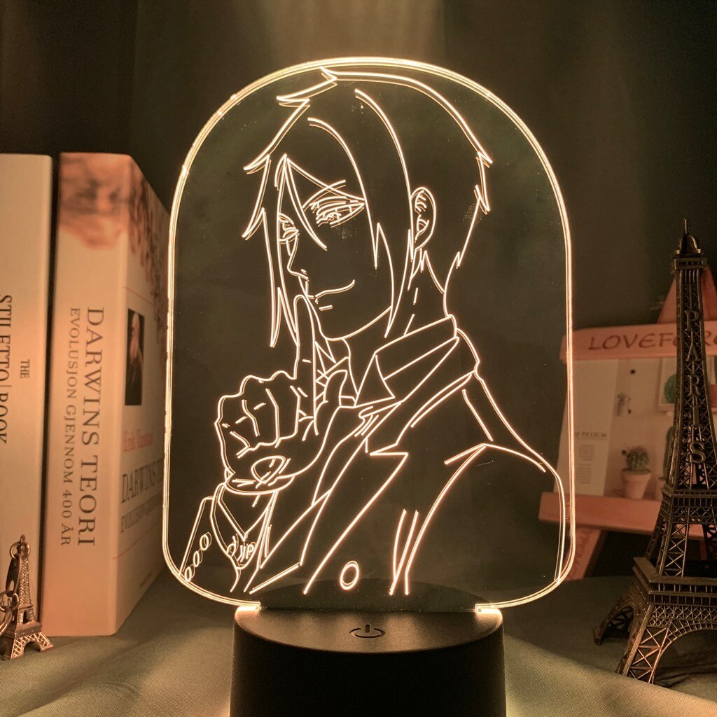 Black Butler 3D Lamp