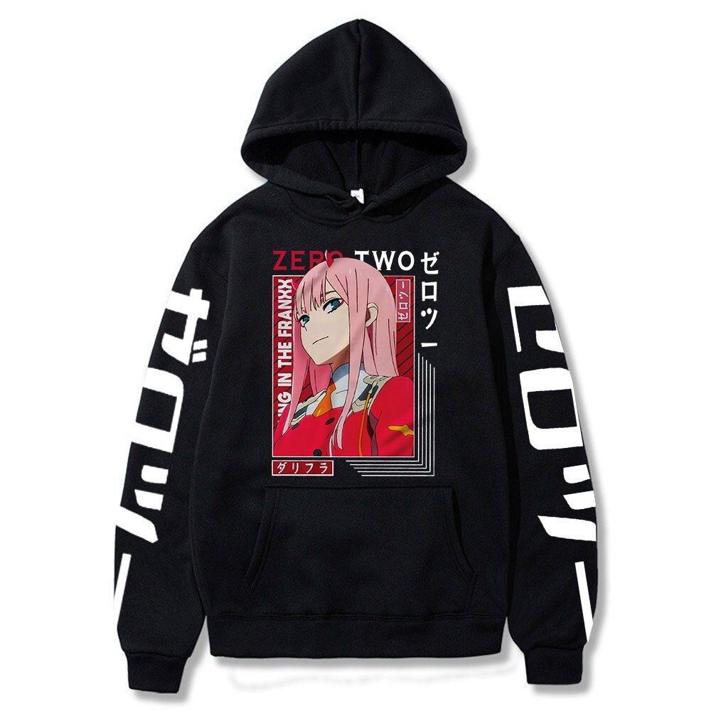 Darling In The Franxx Print Hoodies