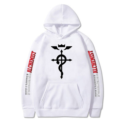 Fullmetal Alchemist Printed Loose Hoodie