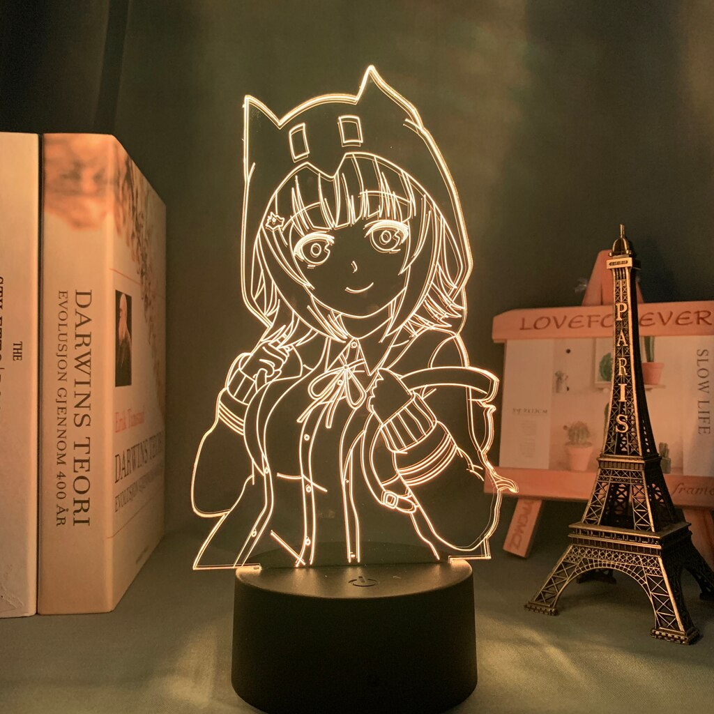 Danganronpa Chiaki Nanami 3D Lamp