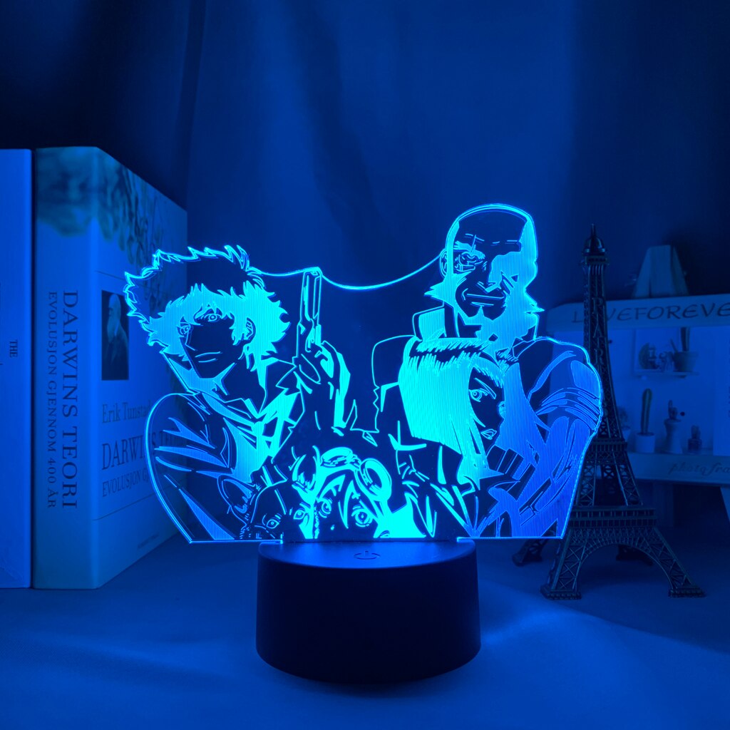 Cowboy Bebop 3D Lamp