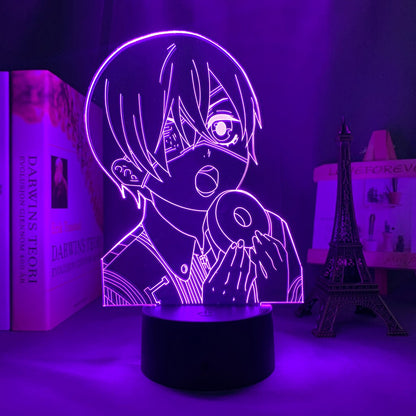 Black Butler 3D Lamp