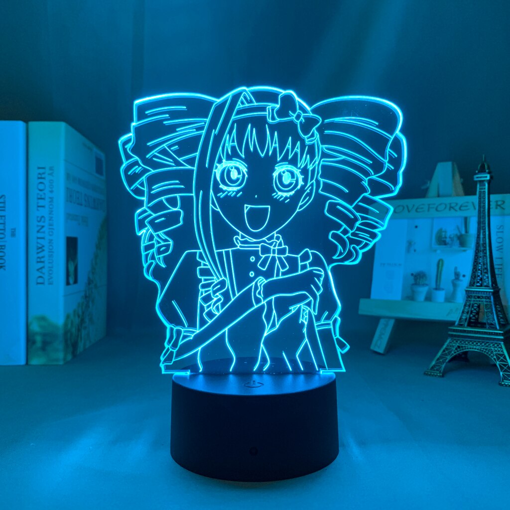 Black Butler Elizabeth Ethel Cordelia Midford 3D Lamp