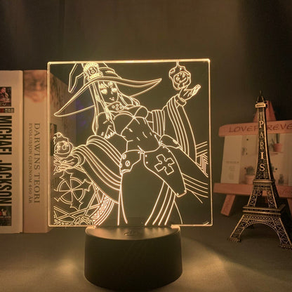 Fire Force Maki Oze 3D Lamp