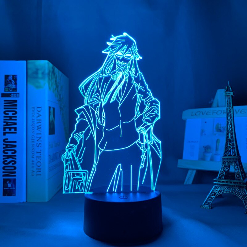 Black Butler Grell Sutcliff 3D Lamp